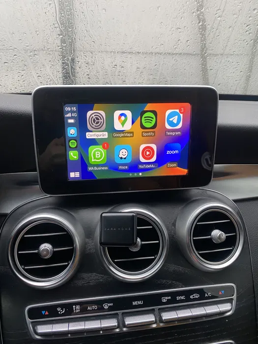 B Class  (2012 - 2019) - Interfata CarPlay Android Auto pentru Mercedes gama NTG 4.5