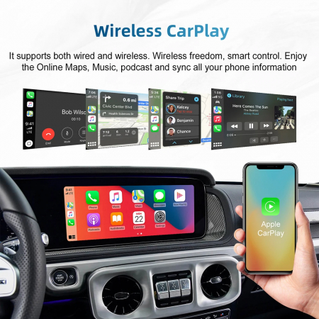 Interfata CarPlay Android Auto pentru Mercedes gama NTG 5.5 [1]
