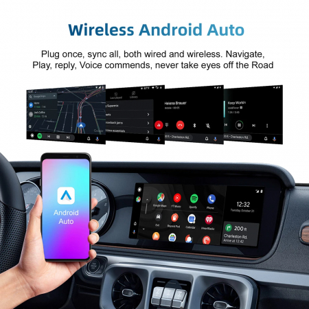 Interfata CarPlay Android Auto pentru Mercedes gama NTG 5.5 [2]