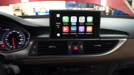 Carplay si Android Auto - Interfata CarPlay Android Auto RMC pt Audi A6 A7 din 2012-2016