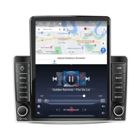 Navigatie Alfa Romeo Mito 2008 -2018 , Android 14 , 4GB RAM Ecran Tesla 9.7 inch , Procesor Octacore, Slot sim 4G, Sunet DSP, Wireless Carplay si Android Auto [2]