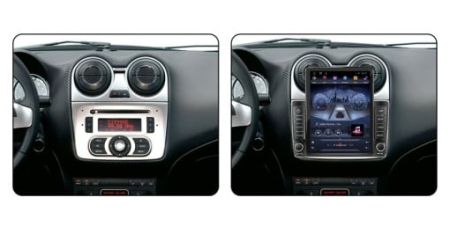 Navigatie Alfa Romeo Mito 2008 -2018 , Ecran TESLA 9.7 inch, 8 GB RAM si 128 GB ROM, Android 15, Slot Sim 4G, Procesor Octa Core, Carplay Wireless si Android auto, Procesor Sunet Digital DSP [3]