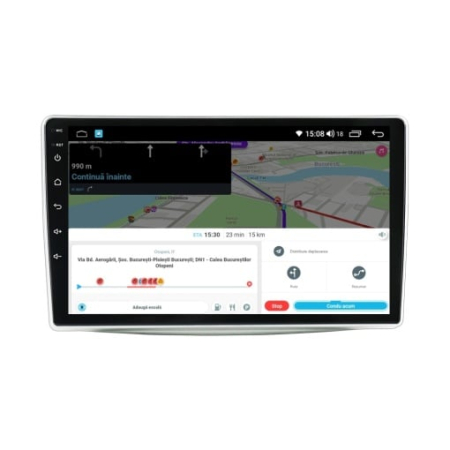 Navigatie Alfa Romeo Mito 2008 -2018 Android 14 ,4GB RAM si 64GB ROM, Ecran QLED 9 inch, Android 14, Procesor Octacore, Slot sim 4G, Sunet DSP, Wireless Carplay si Android Auto [6]