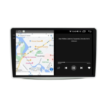 Navigatie Alfa Romeo Mito 2008 -2018 Rezolutie 2K, Display QLED 9.5 inch, 4GB RAM si 64GB ROM, Android, Procesor Octacore, Slot sim 4G, Sunet DSP, Wireless Carplay si Android Auto, Camera Marsa [3]