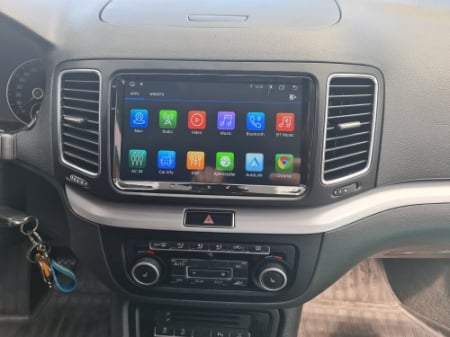 Navigatie 8GB RAM , Carplay VW Golf 5 6 Passat B6 B7 CC Tiguan Touran Polo Caddy Jetta T5 Eos Skoda Octavia Superb Seat Leon, Ecran 9 inch IPS, Slot sim 4G, [6]