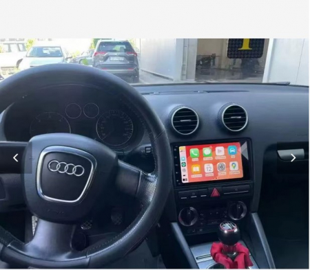 Navigatie Audi A3 ( 2002 - 2013 ) Android 14 , 4GB RAM , Procesor Quad Core , Wireless Carplay si Android auto , Display HD Touchscreen, Wi-Fi , Bluetooth, USB [9]