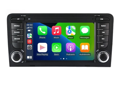 Navigatie Audi A3 din 2002 - 2013, 4 GB RAM si 64 GB ROM, Slot Sim 4G, Procesor Octa Core, Carplay, Sunet DSP, Android, Aplicatii, Usb, Wi Fi, Bluetooth [2]