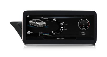 Navigatie dedicata Audi cu Android - Navigatie Audi A4 A5 B8 ( 2009 - 2016) ,  Audi MMI 3G , Android 14 , 6GB RAM +64 GB ROM , Slot Sim 4G LTE , Display 10 inch , Procesor Octa Core , Internet