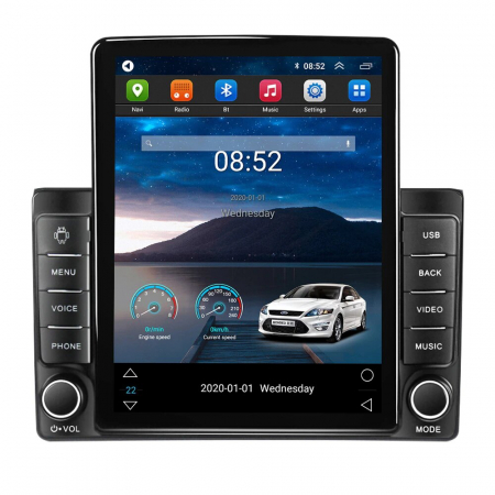 Navigatie dedicata Audi cu Android - Navigatie Audi A4 B6 B7 Seat Exeo din 2001-2008, Display TESLA 9.5 inch, 2GB RAM si 32GB ROM, Wireless Carplay si Android Auto, Procesor Octacore, Slot sim 4G, Sunet DSP, Camera Marsarier, Bluetooth,