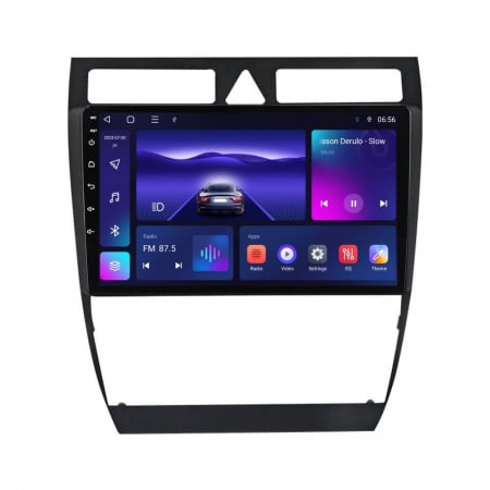 Navigatie Audi A6 C5 ( 1997 - 2004 ) , 4GB RAM si 64GB ROM, Ecran QLED 9 inch, Android 14, Procesor Octacore, Slot sim 4G, Sunet DSP, Wireless Carplay si Android Auto, Camera Marsarier [1]