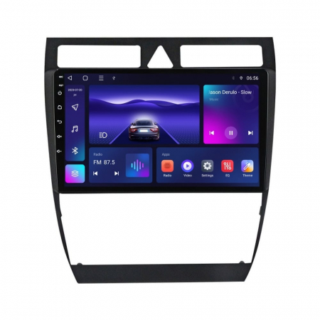 Navigatie Audi A6 C5 din 1997-2004, Android 14 , 4GB RAM, Octacore, Slot Sim 4G, DSP, GPS, Wi-FI, Carplay, Android Auto, USB, Bluetooth, Waze, Touchscreen, 9 inch [1]