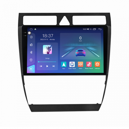 Navigatie Audi A6 C5 din 1997-2004, Rezolutie 2K, Display QLED 9.5 inch, 4GB RAM si 64GB ROM, Android, Procesor Octacore, Slot sim 4G, Sunet DSP, Wireless Carplay si Android Auto, Camera Marsarier, US [3]