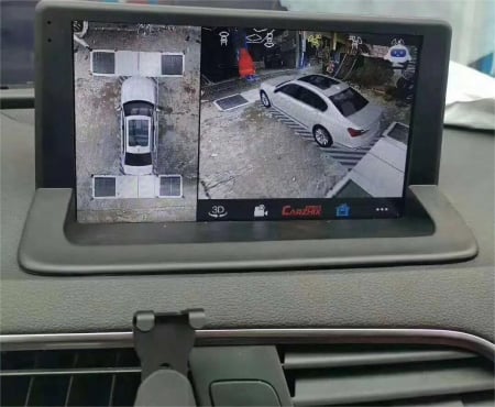 Navigatie Audi Q3 din 2011-2018, Rezolutie 2K, Display QLED 9.5 inch, 4GB RAM si 64GB ROM, Android, Procesor Octacore, Slot sim 4G, Sunet DSP, Wireless Carplay si Android Auto, Camera Marsarier, USB, [3]