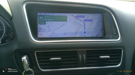 Navigatie Audi Q5 2009-2017 MMI 3G Multimedia , Android 14 , Procesor Octacore Snapdragon , 6GB RAM, Display QLED 8.8 " Touchscreen, Internet Wi-Fi si slot SIM 4G, Bluetooth, Carplay , USB [8]