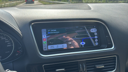 Navigatie Audi Q5 2009-2017 MMI 3G Multimedia , Android 14 , Procesor Octacore Snapdragon , 6GB RAM, Display QLED 8.8 " Touchscreen, Internet Wi-Fi si slot SIM 4G, Bluetooth, Carplay , USB [7]