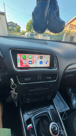 Navigatie Audi Q5 2009-2017 MMI 3G Multimedia , Android 14 , Procesor Octacore Snapdragon , 6GB RAM, Display QLED 8.8 " Touchscreen, Internet Wi-Fi si slot SIM 4G, Bluetooth, Carplay , USB [9]