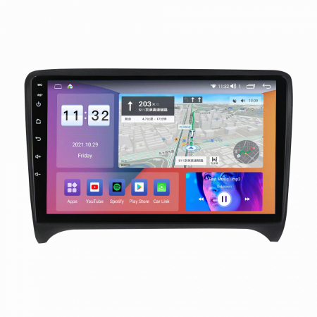 Navigatie Audi TT ( 2006 - 2012 ) 4 GB RAM si 64 GB ROM, Slot Sim 4G, Procesor Octa Core, Carplay, Sunet DSP, Android, Aplicatii, Usb, Wi Fi, Bluetooth [0]