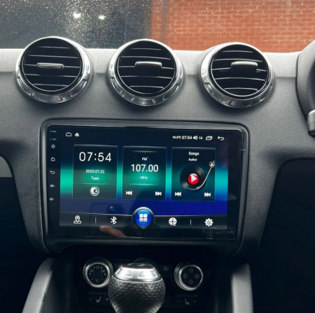 Navigatie Audi TT din 2006-2014, Rezolutie 2K, Display QLED 9.5 inch, 4GB RAM si 64GB ROM, Android, Procesor Octacore, Slot sim 4G, Sunet DSP, Wireless Carplay si Android Auto, Camera Marsarier, USB, [9]