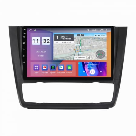 Navigatie BMW Seria 1 E87 E88 din 2004-2012, Android 14, Wireless Carplay si Android Auto, 2GB RAM si 32GB ROM, Display IPS 9 inch, Camera Marsarier, Internet, Aplicatii, Wi Fi, Usb, Bluetooth [2]