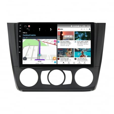 Navigatie BMW Seria 1 E87 E88 din 2004-2012, Android 14, Wireless Carplay si Android Auto, 2GB RAM si 32GB ROM, Display IPS 9 inch, Camera Marsarier, Internet, Aplicatii, Wi Fi, Usb, Bluetooth [6]