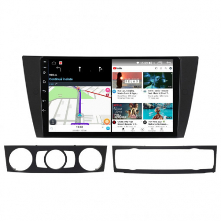 Navigatie BMW Seria 3 E90 E91 E92 E93 din 2005-2012, Android 14, Wireless Carplay si Android Auto,2GB RAM si 32GB ROM, Display IPS 9 inch, Camera Marsarier, Internet, Aplicatii, Wi Fi, Usb, Bluetooth [3]