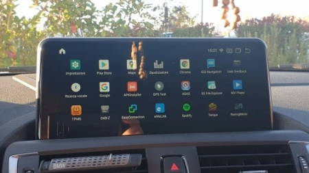 Navigatie BMW Seria 3 F30  (2013 - 2018) , Android , 4 GB RAM +64 GB ROM , Internet , 4G , Aplicatii , Waze , Wi Fi , Usb , Bluetooth , Mirrorlink [2]