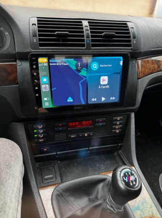 Navigatie BMW Seria 5 E39 X5 E53 , Android 14, 2GB RAM si 32GB ROM, Display IPS 9 inch, Camera Marsarier, Internet, Aplicatii, Wi Fi, Usb, Bluetooth [6]