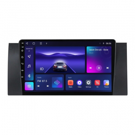 Navigatie BMW Seria 5 E39 X5 E53 , Android 14, 2GB RAM si 32GB ROM, Display IPS 9 inch, Camera Marsarier, Internet, Aplicatii, Wi Fi, Usb, Bluetooth [1]