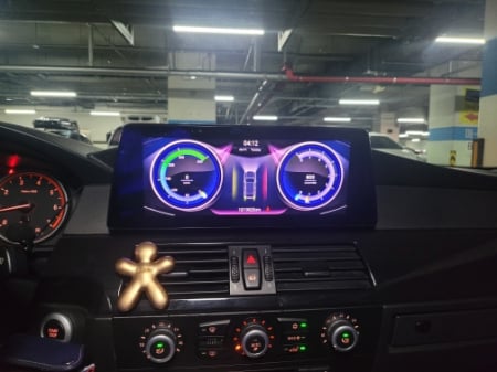 Navigatie BMW Seria 5 E60 E61 din 2004 - 2010, Ecran 12.3 inch QLED Bluray Full HD 1920 * 720p, 4GB RAM si 64GB ROM, Carplay Wireless si Android Auto, Procesor Octacore, Slot Sim 4G [7]