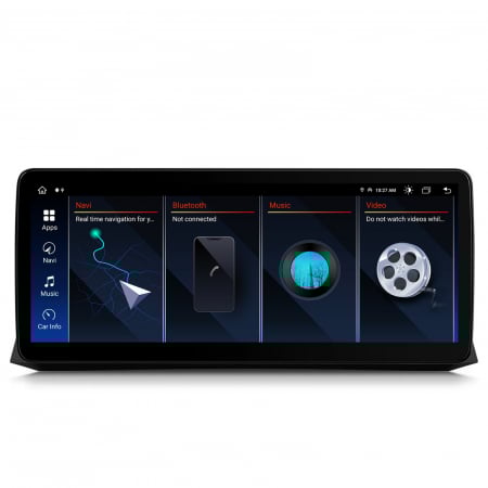 Seria 5 E60 E61 (2004 - 2010) - Navigatie BMW Seria 5 E60 E61 din 2004 - 2010, Ecran 12.3 inch QLED Bluray Full HD 1920 * 720p, 4GB RAM si 64GB ROM, Carplay Wireless si Android Auto, Procesor Octacore, Slot Sim 4G
