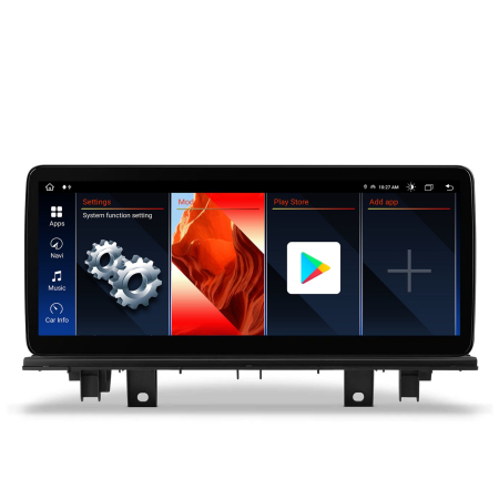 Navigatie BMW Seria 5 E60 E61 din 2004 - 2010, Ecran 12.3 inch QLED Bluray 2400 * 960P, Android 15 ,6 GB RAM si 128 GB ROM, Carplay si Android Auto Wireless, Procesor Octacore, Slot SIM 4G, Wi Fi [6]