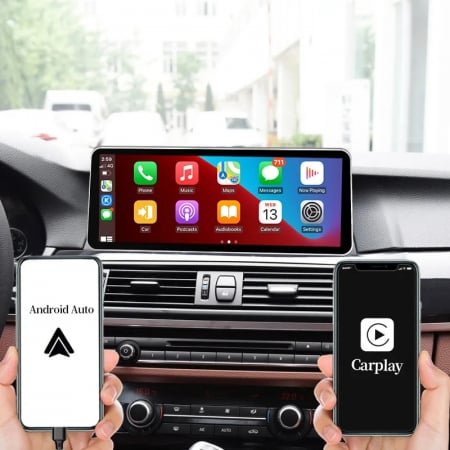 Navigatie BMW Seria 7 F01 din 2009 - 2015, Ecran 12.3 inch QLED Bluray Full HD 1920 * 720p, 8GB RAM si 256GB ROM, Carplay Wireless si Android Auto, Procesor Octacore, Slot Sim 4G [7]