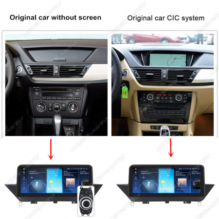 Navigatie BMW X1 E84 CIC din 2009 - 2015, 6 GB RAM si 64 GB ROM, Ecran 10 inch , Slot Sim 4G, Procesor Octa Core, Carplay, Sunet DSP, Android, Aplicatii, Usb, Wi Fi, Bluetooth [5]