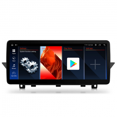 Navigatie BMW X1 E84 CIC din 2010 - 2015, Ecran 12.3 inch QLED Bluray Full HD 1920 * 720p, 4GB RAM si 64GB ROM, Carplay Wireless si Android Auto, Procesor Octacore, Slot Sim 4G [1]