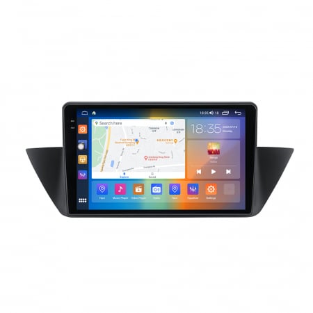 Navigatie BMW X1 E84 din 2009-2015, Rezolutie 2K, Display QLED 9.5 inch, 4GB RAM si 64GB ROM, Android, Procesor Octacore, Slot sim 4G, Sunet DSP, Wireless Carplay si Android Auto, Camera Marsarier, US [2]