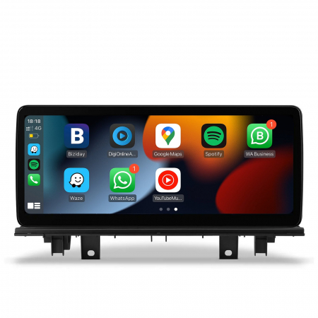 Navigatie BMW X2 F49 din 2015 - 2022, Ecran 12.3 inch QLED Bluray Full HD 1920 * 720p, 4GB RAM si 64GB ROM, Carplay Wireless si Android Auto, Procesor Octacore, Slot Sim 4G [6]