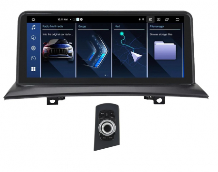 Navigatie Auto cu Android - Navigatie BMW X3 E83 ( 2003 - 2010 ) Android 14 , 6 GB RAM + 64 GB ROM , Internet , 4G , Aplicatii , Waze , Wi Fi , Usb , Bluetooth , Mirrorlink ,