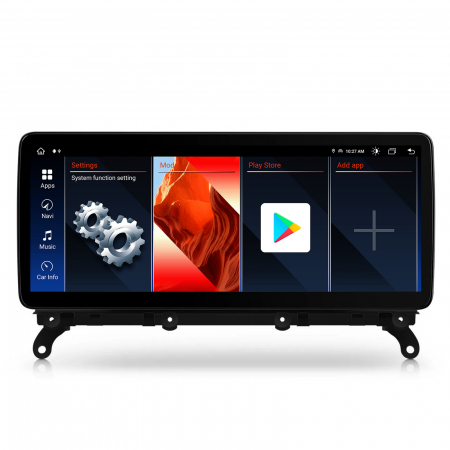 Navigatie BMW X3 F25 X4 F26 din 2010 - 2018, Ecran 12.3 inch QLED Bluray Full HD 1920 * 720p, 4GB RAM si 64GB ROM, Carplay Wireless si Android Auto, Procesor Octacore, Slot Sim 4G [1]