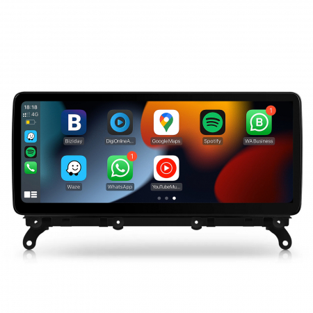 Navigatie BMW X3 F25 X4 F26 din 2010 - 2018, Ecran 12.3 inch QLED Bluray Full HD 1920 * 720p, 4GB RAM si 64GB ROM, Carplay Wireless si Android Auto, Procesor Octacore, Slot Sim 4G [6]