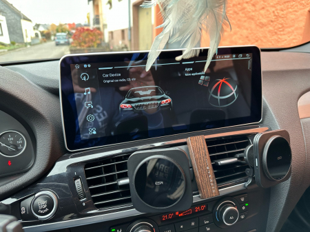 Navigatie BMW X3 F25 X4 F26 din 2010 - 2018, Ecran 12.3 inch QLED Bluray Full HD 1920 * 720p, 4GB RAM si 64GB ROM, Carplay Wireless si Android Auto, Procesor Octacore, Slot Sim 4G [3]