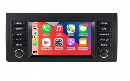 Navigatie dedicata Bmw cu Android - RESIGILAT Navigatie BMW X5 E53 si Seria 5 E39, Android 14, Wireless Carplay si Android Auto, 2GB RAM si 32GB ROM, Display IPS 7 inch, Camera Marsarier, Internet, Aplicatii, Wi Fi, Usb, Bluetooth