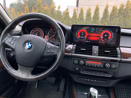 Navigatie BMW X5 E70 X6 E71 din 2010 - 2013 CIC , Ecran 12.3 inch QLED Bluray Full HD 1920 * 720p, 8GB RAM si 256GB ROM, Carplay Wireless si Android Auto, Procesor Octacore, Slot Sim 4G [4]