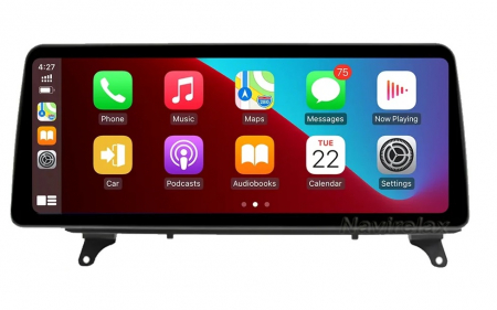 BMW - Navigatie Auto Android BMWX6 E71 din 2007 - 2010 CCC , Ecran 12.3 inch QLED Bluray Full HD 1920 * 720p, 4GB RAM si 64GB ROM, Carplay Wireless si Android Auto, Procesor Octacore, Slot Sim 4G