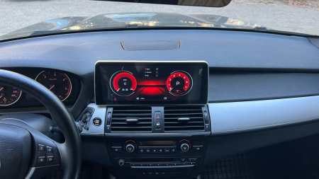 Navigatie BMW X6 E71 din 2007 - 2010 CCC , Ecran 12.3 inch QLED Bluray Full HD 1920 * 720p, 4GB RAM si 64GB ROM, Carplay Wireless si Android Auto, Procesor Octacore, Slot Sim 4G [9]