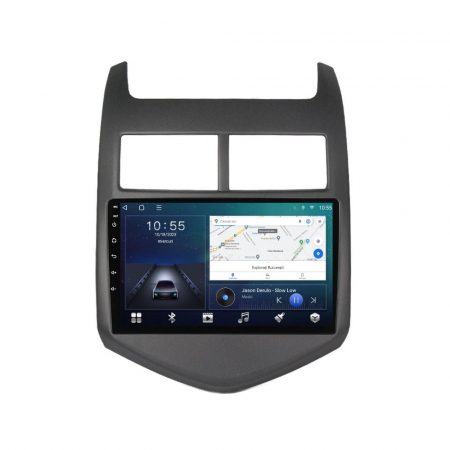 Navigatie Chevrolet Aveo din 2008-2013, Wireless Carplay si Android Auto, 2GB RAM si 32GB ROM, Display IPS 9 inch, Camera Marsarier, Internet, Aplicatii, Wi Fi, Usb, Bluetooth [3]
