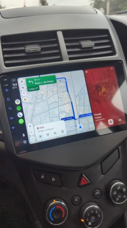 Navigatie Chevrolet Aveo din 2008-2013, Wireless Carplay si Android Auto, 2GB RAM si 32GB ROM, Display IPS 9 inch, Camera Marsarier, Internet, Aplicatii, Wi Fi, Usb, Bluetooth [7]