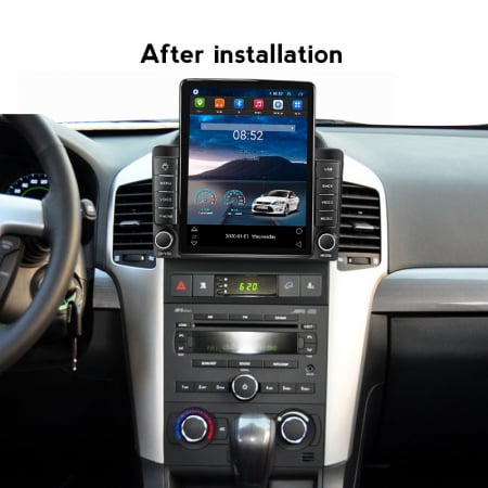 Navigatie Chevrolet Captiva 2008-2012 Android 14, 2GB RAM Ecran Tesla [2]