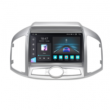 Captiva (2012 - 2017) - Navigatie Chevrolet Captiva din 2012-2017, Rezolutie 2K, Display QLED 9.5 inch, 4GB RAM si 64GB ROM, Android, Procesor Octacore, Slot sim 4G, Sunet DSP, Wireless Carplay si Android Auto, Camera Marsar