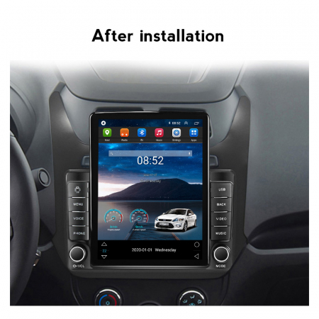 Navigatie Chevrolet Cobalt 2011-2018 Ecran TESLA 9.7 inch, 8 GB RAM si 128 GB ROM, Android 15, Slot Sim 4G, Procesor Octa Core, Carplay Wireless si Android auto, Procesor Sunet Digital DSP [3]