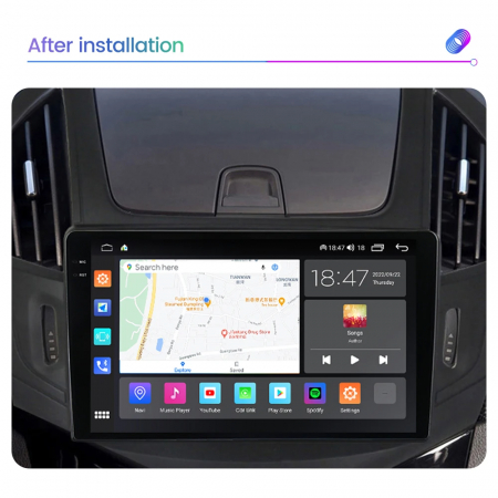 Navigatie Chevrolet Cruze 2012-2015 Rezolutie 2K , 4GB RAM+64GB ROM QLED [4]
